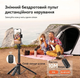 Штатив-селфи-палка RISEOFLE C12 3-в-1 с Bluetooth-пультом, алюминиевый, телескопический 130 см (51"), поворот 360°, для смартфонов iPhone, Samsung, Android, черный - изображение 14