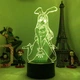 Светодиодный 3D аниме-светильник LED ночник Маи Сакурадзима/Mai Sakurajima с Bunny Girl Senpai лампа с RGB-подсветкой на 7 цветов - изображение 1