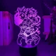 3D аніме-світильник Гон і Кіллуа з Хантер х Хантер, нічник Hunter x Hunter RGB-лампа з LED-підсвіткою на 7 кольорів - зображення 4