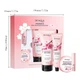 Подарочный набор для ухода за телом BIOAQUA Sakura Fragrance 4 предмета (лосьон для тела, крем для рук, бальзам для губ, крем для тела) - изображение 2