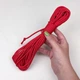 Шнур Paracord 550 3.5мм 10м для браслетів брелоков амуніції червоний (79500006/1) - изображение 2