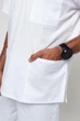 Костюм медицинский мужской STUGA MEDICAL "Тарас" белый (3010103) размер 2XL, рост 168-179 см - изображение 10