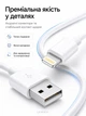 Кабель для зарядки айфона айпад iPhone 6 7 SE 8 X 11 12 13 14 Pro Plus Max LEXEGO Lightning to USB шнур юсб лайтнинг быстрая зарядка для Apple iPad AirPods CZ-TA1 - изображение 3
