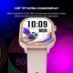 Смарт-часы женские Lemfo C30 Pink (разговор, пульсоксиметр) - изображение 7