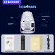 Проектор Magcubic HY300 Pro, White, LED, WiFi 6 / Bluetooth 5.0, 1280x720, 260 Лм, 5 Вт, Allwinner H726 (4 ядра), Android 14 - изображение 3