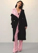 Женский халат Victoria's Secret (26328995871) Cozy Chenille Hooded Long Robe XS/S черный - изображение 3