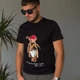 Футболка Polo Ralph Lauren Oversize M Black Premium с дизайнерским принтом мишки - изображение 3