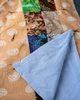 Покривало печворк ручної роботи 150×200 см 10915 - зображення 4