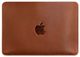 Кожаный чехол для ноутбука MacBook 13 из натуральной кожи Crazy Horse защитный для MacBook Air и Pro, светло-коричневый 58596 - изображение 3