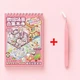 3D-стикеры для творчества и Book DIY с прозрачным фоном. В комплекте 45 страниц, 20 готовых сцен и набор наклеек формата «румбокс». Включает удобный 3D-блокнот. Пінцент в подарунок - изображение 1