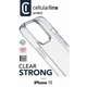 Чехол Cellularline Clear Strong для iPhone 15 Clear (CLEARDUOIPH15T) - изображение 3