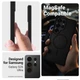 Etui do smartfona Samsung Galaxy S26 Ultra Crong Hybrid Matte Magnetic Black (CRGHMMSGS26UBLK) - obraz 2
