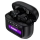 Бездротові Bluetooth навушники ACEFAST W6 smart screen active noise cancelling true wireless earbuds BT 5.4 Black - изображение 2