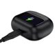 Бездротові Bluetooth навушники ACEFAST W6 smart screen active noise cancelling true wireless earbuds BT 5.4 Black - изображение 5