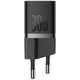 Мережевий зарядний пристрій Baseus GaN5 Fast Charger (mini) 30W Black CCGN070401 - изображение 2