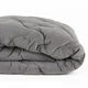 Ковдра ТЕП "VELOUR" Темно-сіра (350 г/м²), 180x210 двоспальна - изображение 8