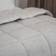 Ковдра ТЕП "TEDDY" Світло-сіра (350 г/м²), 180x210 двоспальна - зображення 5
