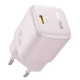 Мережевий зарядний пристрій Baseus PicoGo GaN Fast Charger 1C 45W Pink P10176800413-00 - зображення 1