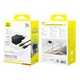 Мережевий зарядний пристрій Baseus Palm Fast Charger Type-C Cable 30W Black P10111605113-01 - изображение 6