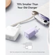 Мережевий зарядний пристрій Anker PowerPort 511 Nano III 30W USB-C PD PowerIQ PPS White (A2147G21) - зображення 4
