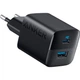 Сетевое зарядное устройство Anker PowerPort 323 33W USB-C USB-A PD 3.0 PowerIQ Black (A2331G11) - изображение 1