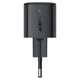 Мережевий зарядний пристрій ACEFAST A118 PD mini GaN USB-C fast charger 30W Black - изображение 3