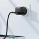 Мережевий зарядний пристрій ACEFAST A118 PD mini GaN USB-C fast charger 30W Black - изображение 7