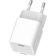 Мережевий зарядний пристрій ColorWay GaN Mini 25W USB-C PD 3.0 PPS QC 4.0+ White (CW-CHS052PD-WT) - зображення 6