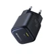 Мережевий зарядний пристрій Baseus PicoGo GaN Fast Charger 1C 45W Black P10176800123-00 - зображення 5