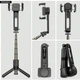 Штатив со стабилизатором монопод-трипод и кнопкой для телефона Gimbal Stabilizer L18 - изображение 3