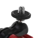 Поворотный крепеж адаптера Magic Arm с двухсторонней резьбой 1/4" для установки оборудования. - изображение 3
