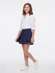 Шорты-юбка для девочки SLY 402/S/19 синий 134 - изображение 1