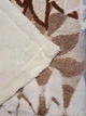 Плед-підковдра на овчині Malloory Home Коричневий 200*230 см - зображення 4