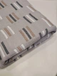 Муслиновое покрывало Malloory home 150*200 см Черточка Серое - изображение 2