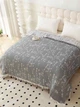 Муслиновое покрывало Malloory home 150*200 см Веточки Серое - изображение 9