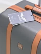 4 шт комплект Ударостійкий Wings Валіза дорожня на колесах Польща 4 колеса Сірий Wings GDW (сер) All - зображення 4