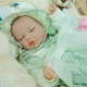 Інтерактивний пупс Reborn Baby Born Mira 42 см — реагує на рухи, сміється та плаче, з аксесуарами (RBM24056) - зображення 3
