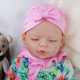 Інтерактивний пупс Reborn Baby Born Mia Joy 42 см — реагує на рухи, сміється, плаче та засинає, з аксесуарами (RBM24019) - изображение 3