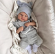 Реалістична лялька Reborn Baby Doll Elijah 48 см — вініл-силіконовий хлопчик з промальованим волоссям та аксесуарами, можна купати (RB050) - изображение 3