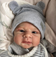 Реалістична лялька Reborn Baby Doll Elijah 48 см — вініл-силіконовий хлопчик з промальованим волоссям та аксесуарами, можна купати (RB050) - изображение 5