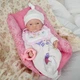 Лялька реборн Reborn Baby Doll 33 см — реалістична силіконова лялька немовля - зображення 2