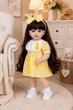 Лялька Reborn Baby Doll Maya 55 см вінілова дівчинка з довгим волоссям та аксесуарами, можна купати - изображение 6
