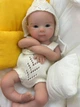 Реалістична лялька Reborn Bettie 33 см — повністю силіконова, анатомічна, можна купати - зображення 3
