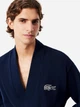 Халат чоловічий бавовняний Lacoste 382511627 S/M Синій (1160353567) - зображення 3