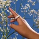 Смарт-кільце Oura Ring 4 Ceramic Cloud Size 7 Розумне кільце для контролю сну, пульсу та здоров'я - изображение 5