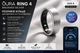 Смарт-кільце Oura Ring 4 Brushed Silver Size 6 Розумне кільце для контролю сну, пульсу та здоров'я - изображение 3