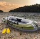 Надувная лодка Intex 66332 SEAHAWK 2 Set двухместная для рыбалки с тремя воздушными камерами и грузоподъемностью до 240 кг - изображение 8