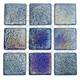 Мозаика PWPL25503 BLUE синяя с присыпкой и перламутром облицовочная (13-78745) - изображение 3