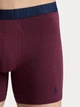Набор трусов боксеров мужских хлопковый Ralph Lauren 325543410 L 3 шт Бордовый/Темный синий/Разноцветный (1160399471) - изображение 6