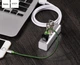 USB-хаб HOCO HB1 4USB Line machine Silver - зображення 5